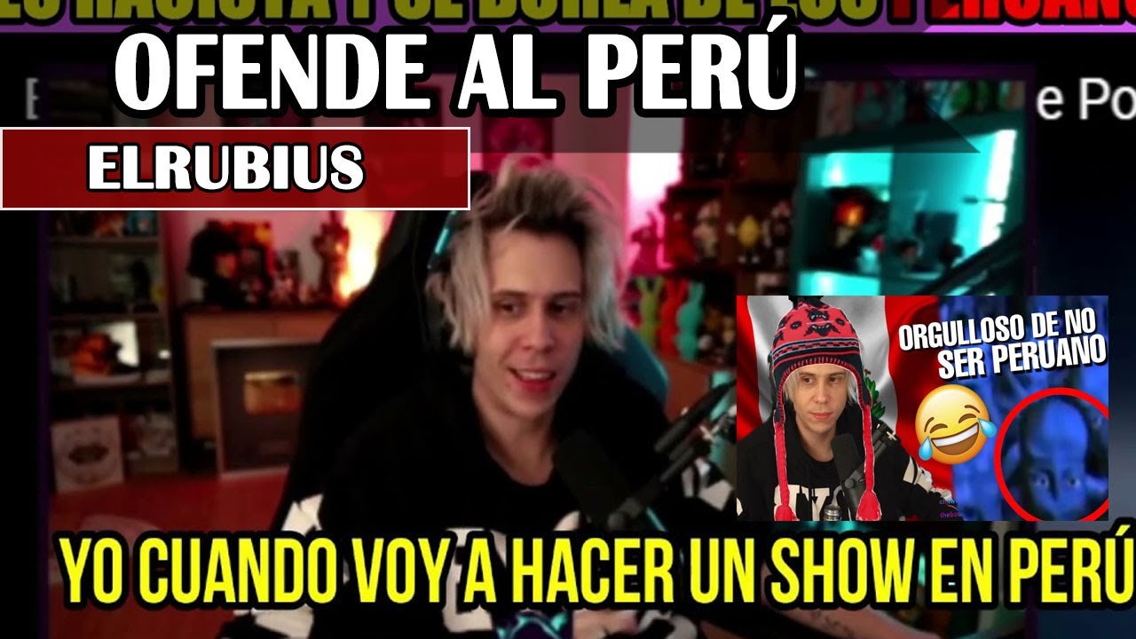 RUBIUS SE BURLA DE LOS PERUANOS EN DIRECTO 😠 | Logic - YouTube