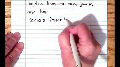 CKLA 1 7 L 7 Commas in a Series