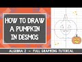 Drawing a Pumpkin with Math Equations