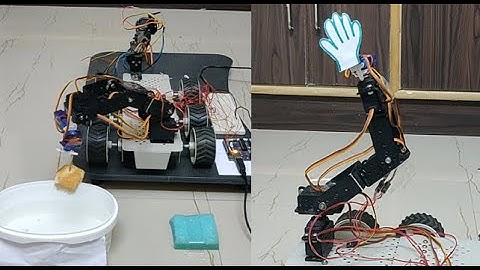 Six DOF Robotic Arm performing Pick and Place action using ROS Moveit and OpenCV | Arduino