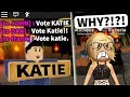 Getting ROBLOX NOOBS to VOTE AGAINST EACHOTHER