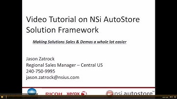 Introduction - AutoStore Solution Framework