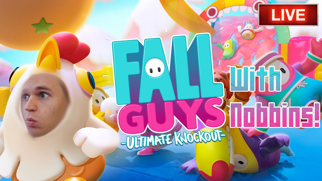 THE BIRTH OF HIPPO GANG - Fall Guys with Nobbins [FULL VOD - 01/08/2021]