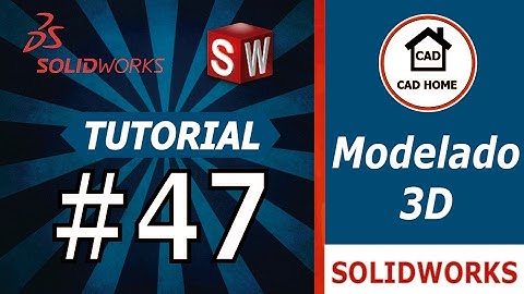 SolidWorks Tutorial 47 : Operación de simetría (Mirror 3D)