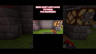 MINECRAFT AUTOMATIC DOOR | #minecraft #funny #door