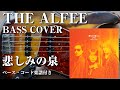 【THE ALFEE】哀しみの泉 ベース弾いてみた【Bass cover】(字幕解説付き)