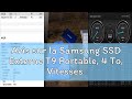 Avis sur la Samsung SSD Externe T9 Portable, 4 To, Vitesses de lecture/écriture jusqu'à 2000 Mo/s¹,