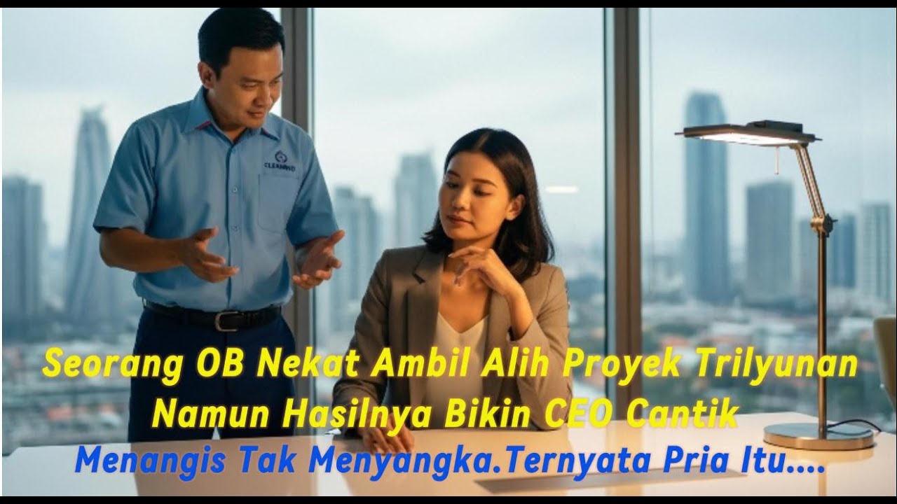 OB Nekat Ambil Alih Proyek Triliunan! Ending-nya Bikin CEO Cantik Nangis...