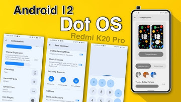 Android 12 Dot OS Redmi K20 Pro Review | Android 12 Complete Ui in Dot OS 5.2 K20 Pro