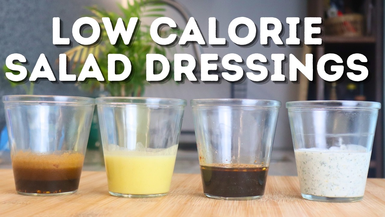 4 Salad Dressings That Saved My Diet (70% Less Calories!) 4 Salad Dressings That Saved My Diet (70% Less Calories!)