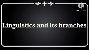 Linguistics and its branches/Language and linguistics/polytechnic trb