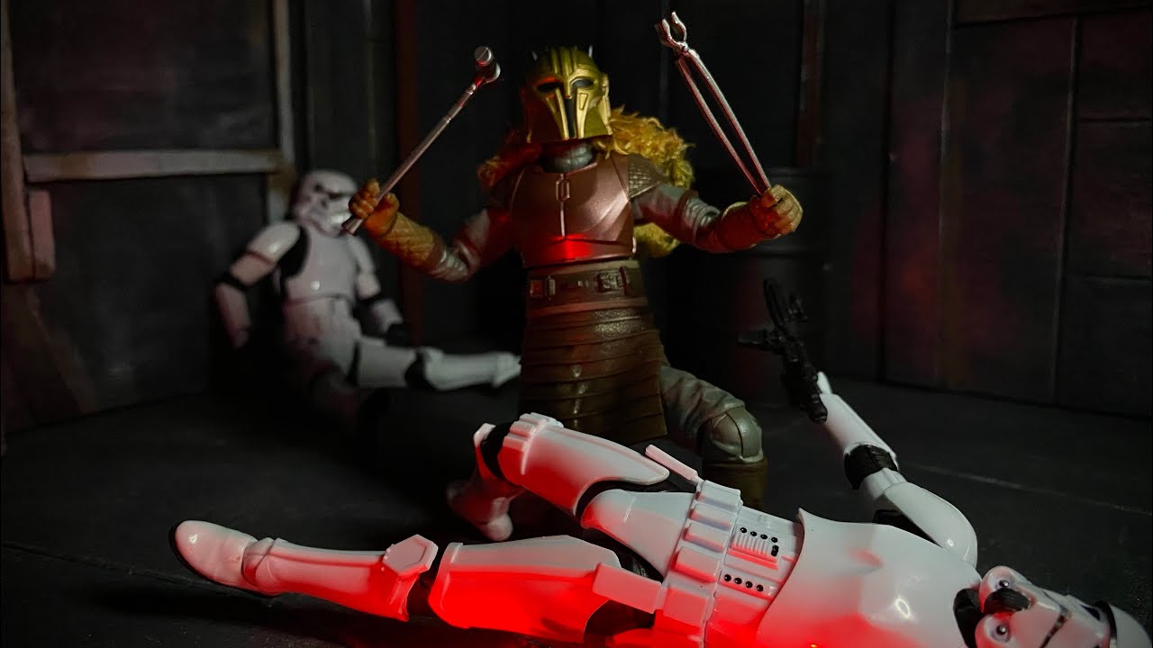 Star Wars the black series The Armorer.