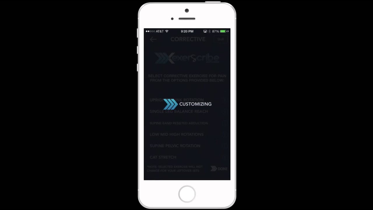 Getting Started with Your Workout | Latest Features of the Exerscribe App