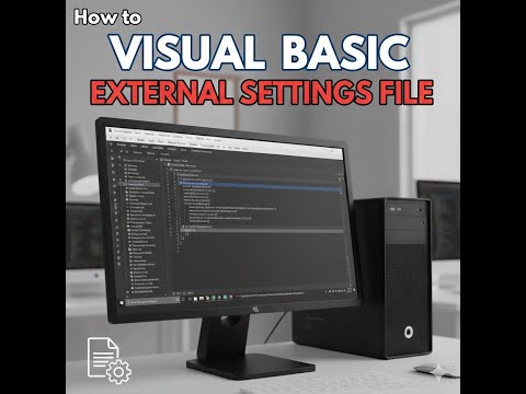 External Settings File For Visual Basic