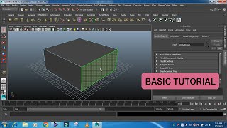 How To Create A Cube In Autodesk Maya Basic Tutorial For Beginners