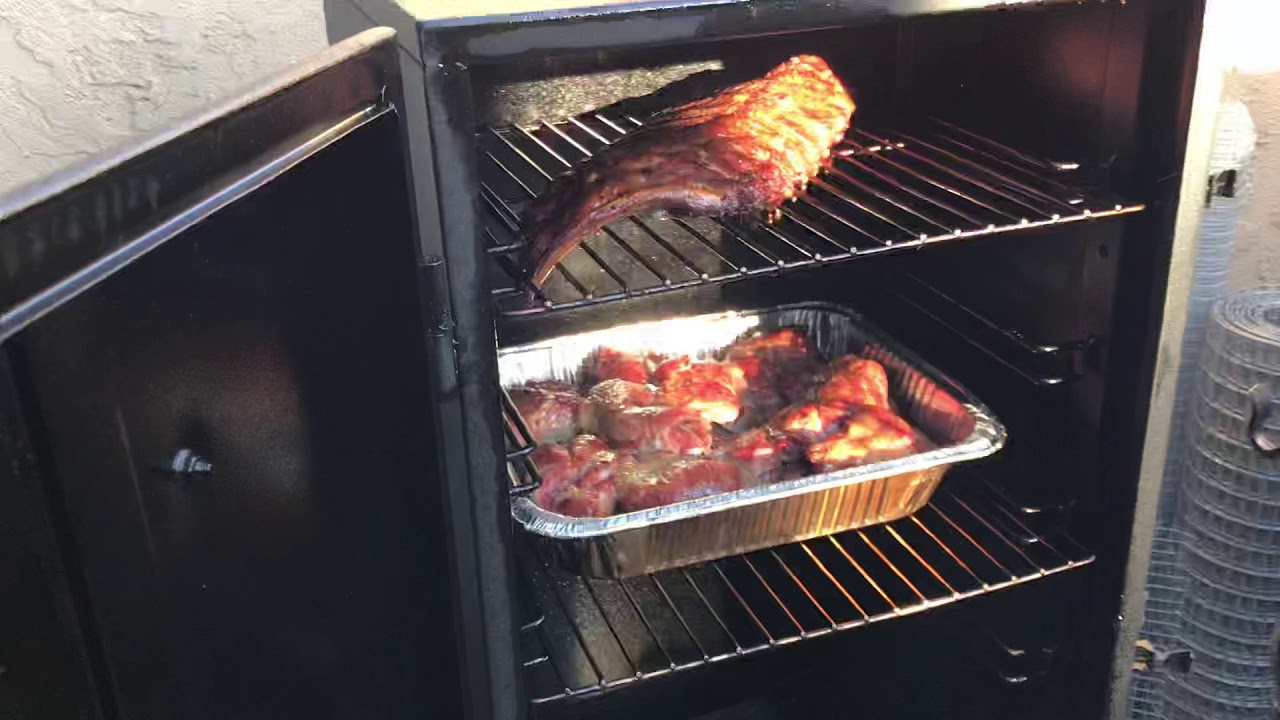 DynaGlo Smoked Baby Back Ribs and Kalua Pork YouTube