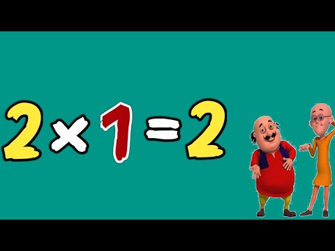 2 one ja 2 | Table of 2 | 2 का पहाड़ा | multiple of 2 |