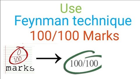 Feynman technique or Active recall :-Best study technique in the world !!!
