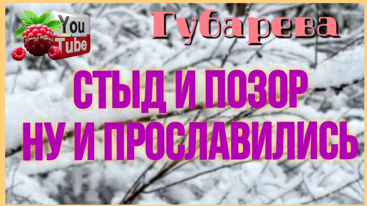Губарева /Стыд и позор /Ну и прославились /Обзор /Наталья Губарева /Алиса Неземная /Одна в деревне /