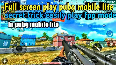 How to get fpp mode play pubg lite (secret tricks)