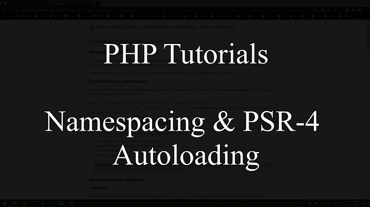 How to autoload files in PHP with Composer PSR-4 Standards- Shiburaj