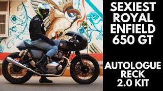 Royal enfield GT 650 front fairing by Autologue design | Reck 2.0 | Cinematic | Ft.Mudit