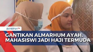 Gantikan Almarhum Ayah, Mahasiswi Asal Bone Bolango Gorontalo Jadi Jemaah Haji Termuda!