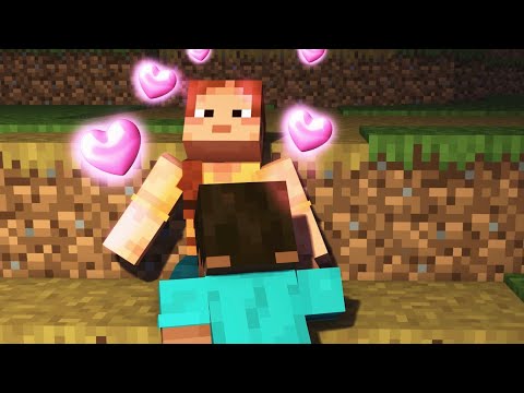 Alex EATING Steve in MINECRAFT
