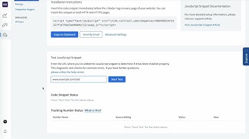 Step 2: Install the JavaScript snippet