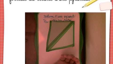 4e-3e : formule du volume d