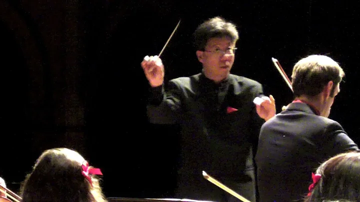 Bach Double concerto 3rd mvt with Nicholas DiEugen...