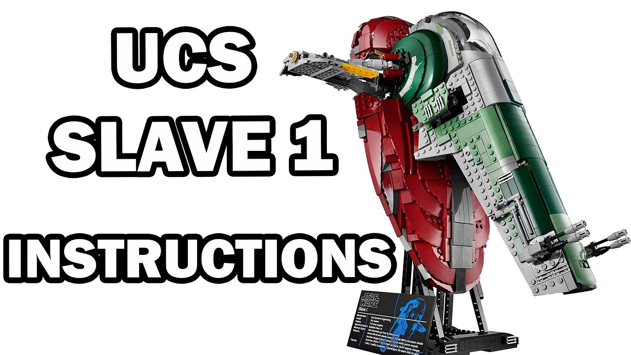 LEGO INSTRUCTIONS - UCS SLAVE 1 - STAR WARS - LEGO 75060 - YouTube