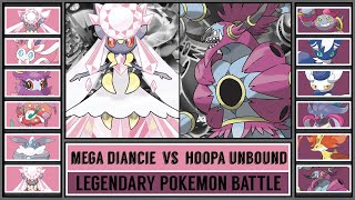 MEGA DIANCIE vs HOOPA UNBOUND | Kalos Mega Pokémon Battle