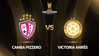 EN VIVO | CAMBA PIZZERO (CHI) VS. VICTORIA ANDRÉS (ECU) | CONMEBOL LIBERTADORES FÚTBOL PLAYA 2023