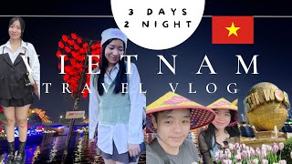 Vlog เวียดนามทริป ไปกับทัวร์ เดินอย่างสับ 3 วัน 2 คืน เก็บครบ หมดแบต🇻🇳❤️🏰