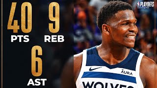 Anthony Edwards' MONSTER PERFORMANCE 😤 The Timberwolves Advance! #PLAYOFFMODE | April 28, 2024 by NBA 123,267 views 14 hours ago 3 minutes, 52 seconds