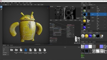 Armorpaint Videocursus - 06 - Bakken, Texturen, Materialen, Lagen, Masker, Kromming, Occlusie...