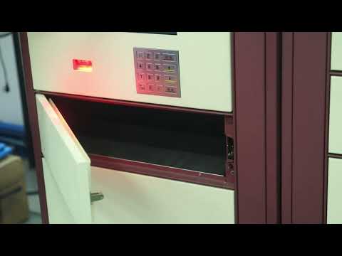 Customer Operation of HZDC parcel lockers