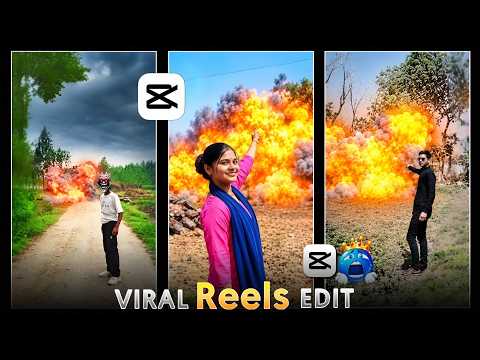 Trending Bomb Blast Video Editing in Capcut | Bomb Explosion Video Editing in Capcut
