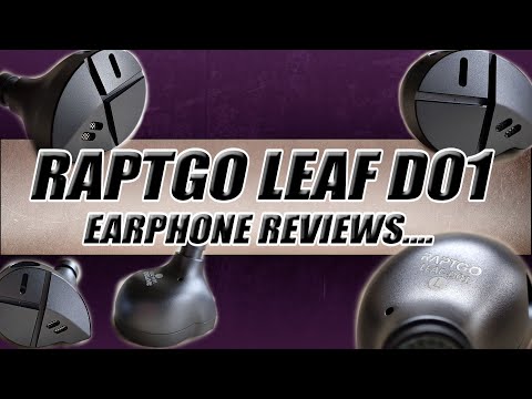 Raptgo Leaf D01 Review - Single 10MM LCP Dynamic Driver - YouTube