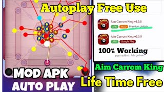 Aim Carrom King 👑 Life Time Free Autoplay Free Use Mod Apk by SR_Gaming Moded Apk 100% Working 2023 screenshot 5