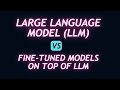Large Language Models (LLMs) & Fine-tuned Models On Top of LLMs | 2023