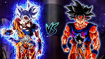 Goku DBS V3.5 MUI OP Buff (New) VS Manga Goku Ultra Instinct OP in Jump Force Mugen