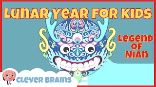 LEGEND OF NIAN | LUNAR YEAR FOR KIDS | AN ANIMATED STORY