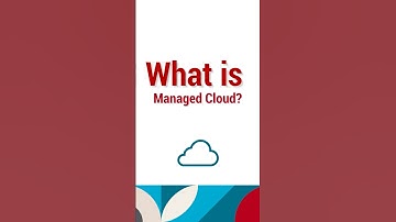 What is a Managed Cloud Service?