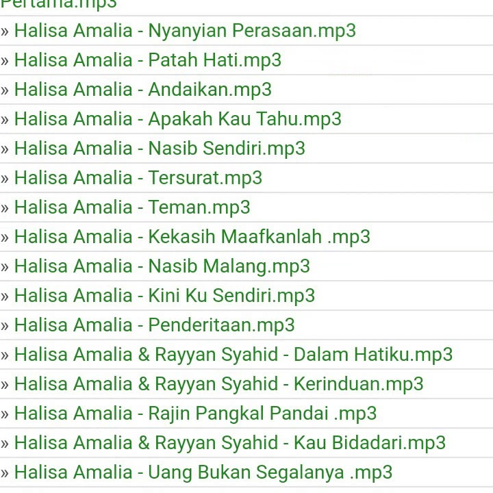 Cara Download Lagu Misteri Ilahi. Halisa Amalia  Yang Saya Sudah Upload Beberapa Lagu