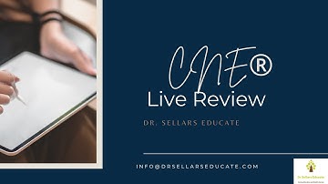 Snapshot 27:CNE Snapshot  Competency 1 Concepts You Must Know: Part 2