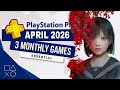 PS Plus April 2026 Monthly Games ๐ฎ