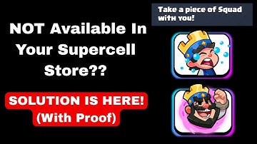 DO THIS TO CLAIM ALL FREE Squad Busters Rewards in Clash Royale 🎁!