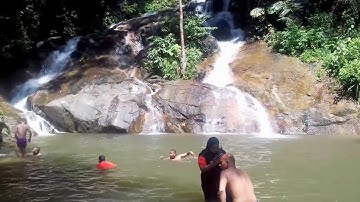 Kanching Rainforest Waterfall
